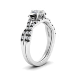 Load image into Gallery viewer, princess-cut-diamond-twisted-floral-prong-black-diamond-wedding-set-white-gold-FD10257PRGBLACK-ANGLE2-NL-WG_6fd18711-b289-439d-b001-62b6bf248119?v=1756360168
