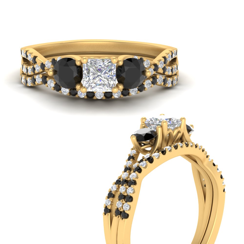 princess-cut-diamond-twisted-floral-prong-black-diamond-wedding-set-yellow-gold-FD10257PRGBLACK-ANGLE3-NL-YG?v=1756360052