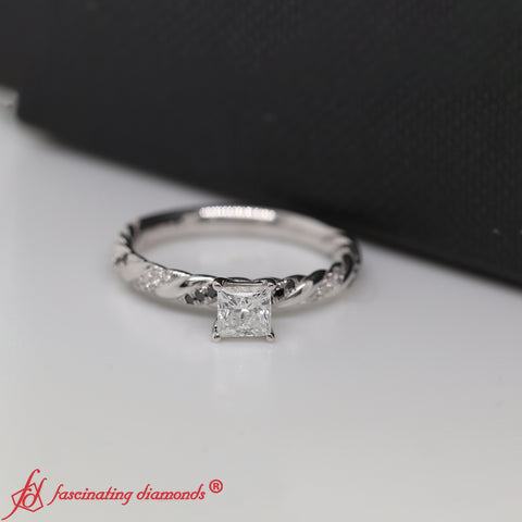 princess-cut-diamond-twisted-vine-engagement-ring-withblack-diamond-in-white-gold-FD9127RO-1