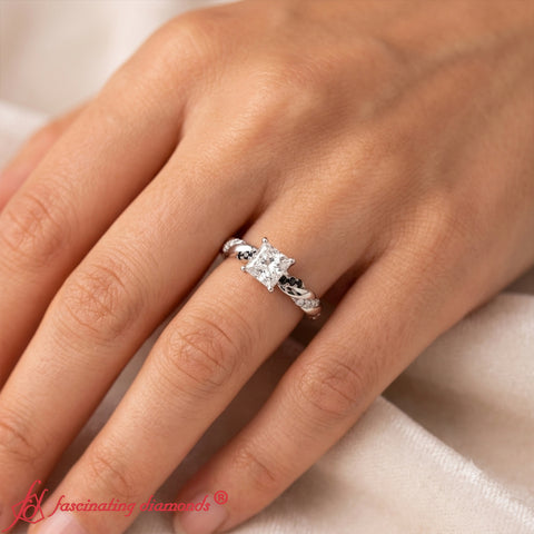 princess-cut-diamond-twisted-vine-engagement-ring-withblack-diamond-in-white-gold-FD9127RO-2