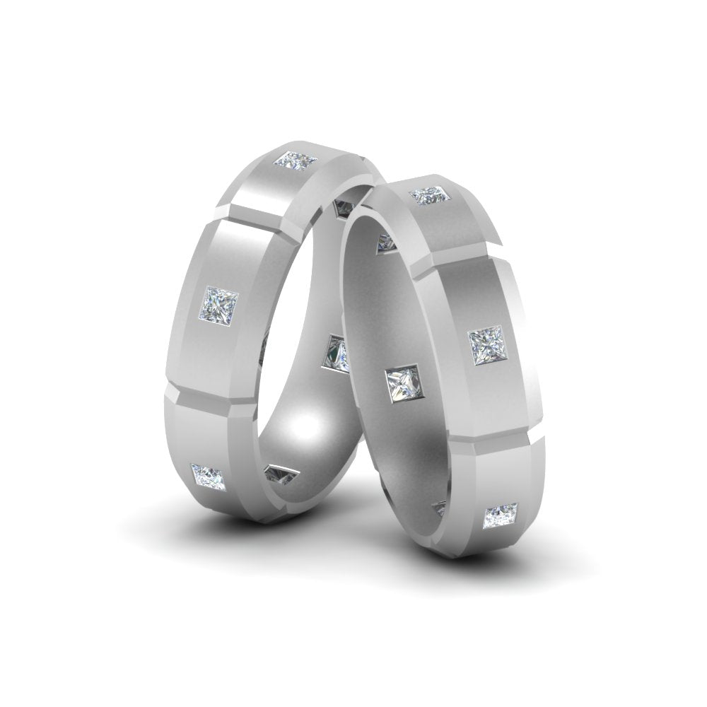 princess-cut-diamond-wedding-bands-for-gay-in-14K-white-gold-FDLG8012B-NL-WG