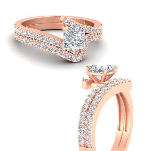 princess-cut-diamond-wedding-ring-set-in-FDENS3007PR-NL-RG