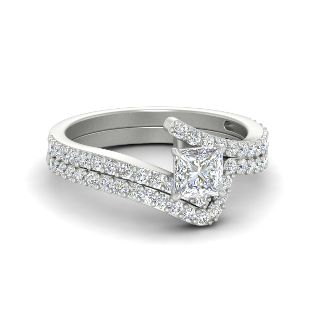 princess-cut-diamond-wedding-ring-set-in-FDENS3007PR-NL-WG