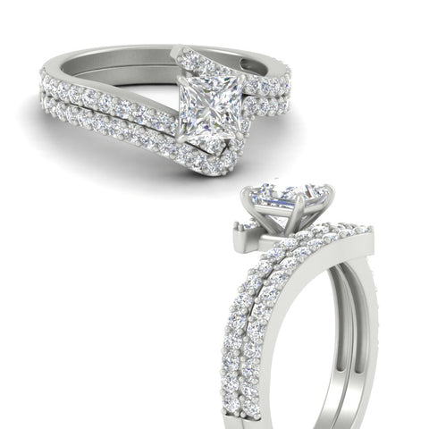 princess-cut-diamond-wedding-ring-set-in-FDENS3007PR-NL-WG