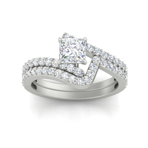 princess-cut-diamond-wedding-ring-set-in-FDENS3007PR-NL-WG