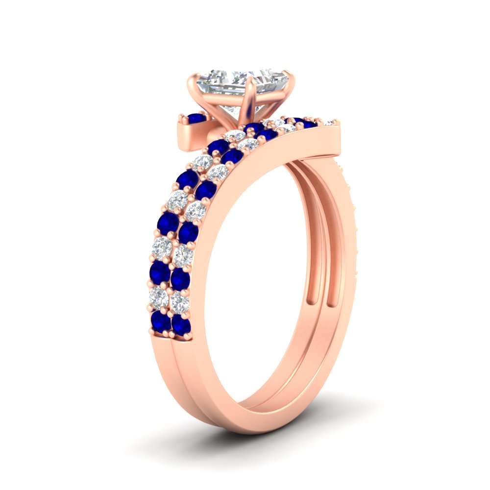 princess-cut-diamond-wedding-ring-set-with-sapphire-in-FDENS3007PRGSABL-NL-RG