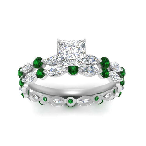princess-cut-emerald-floating-marquise-accent-ring-with-eternity-wedding-band-in-white-gold-FDEWB9398PRGEMGRANGLE5-NL-WG.jpg?v=1758802198