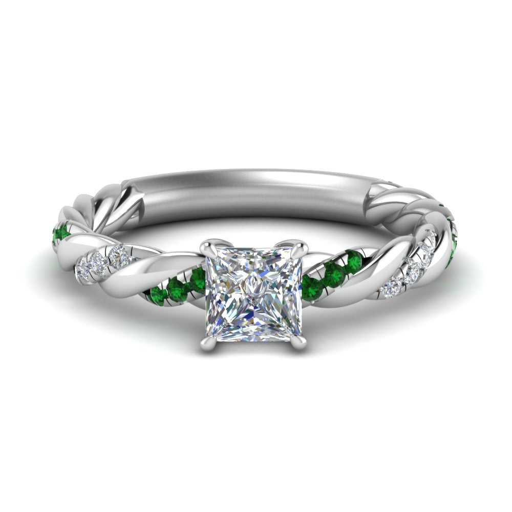 princess-cut-emerald-twisted-vine-engagement-ring-in-white-gold-FD9127PRRGEMGR-NL-WG
