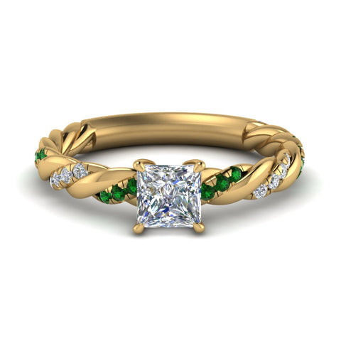 princess-cut-emerald-twisted-vine-engagement-ring-in-yellow-gold-FD9127PRRGEMGR-NL-YG