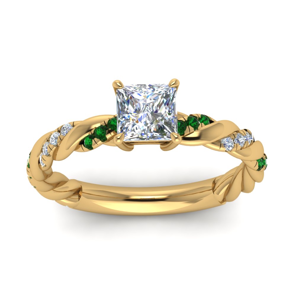 princess-cut-emerald-twisted-vine-engagement-ring-in-yellow-gold-FD9127PRRGEMGRANGLE5-NL-YG