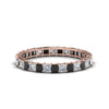 Load image into Gallery viewer, princess-cut-eternity-ring-1.50-carat-with-black-diamond-in-rose-gold-FDEWB8675PR-1.50CTGBLACK-NL-RG