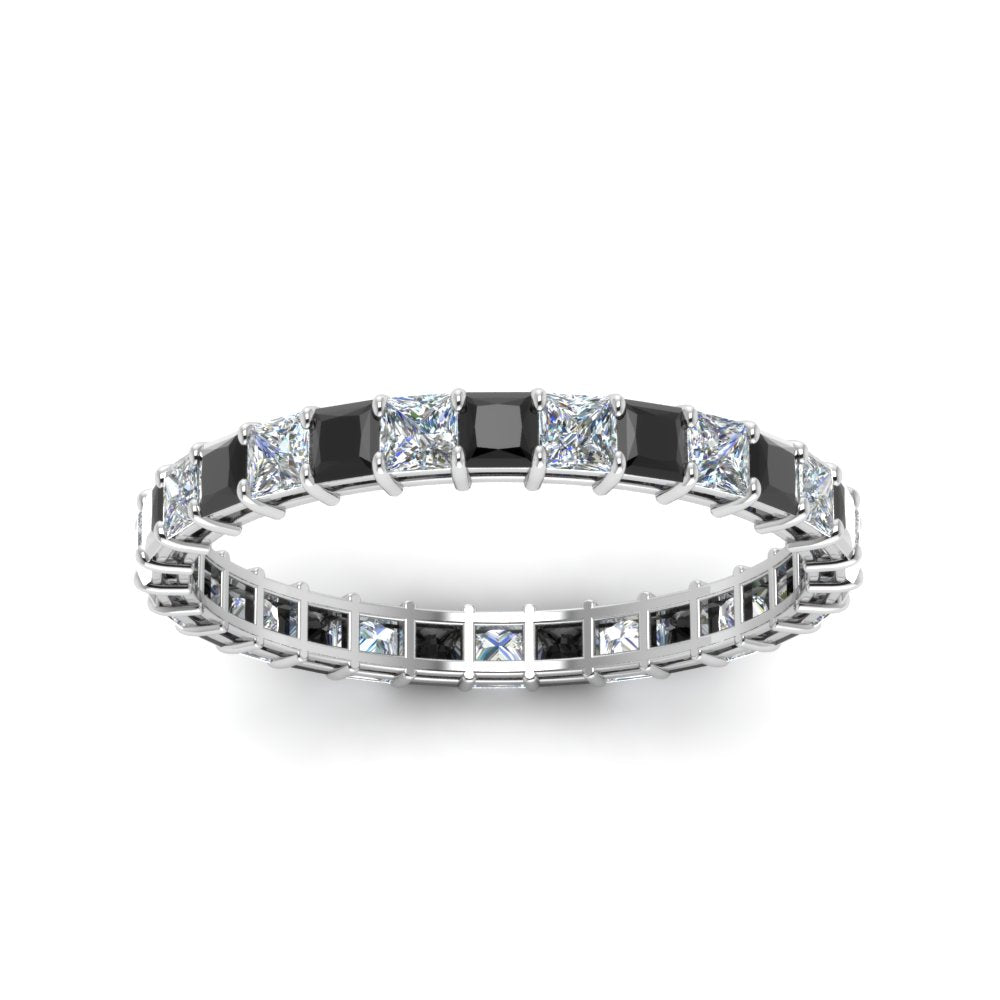 princess-cut-eternity-ring-1.50-carat-with-black-diamond-in-white-gold-FDEWB8675PR-1.50CTGBLACKANGLE5-NL-WG