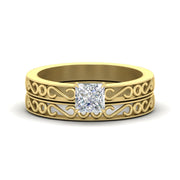 princess-cut-filigree-single-stone-diamond-wedding-ring-set-in-yellow-gold-FDENS3289PR-NL-YG.jpg?v=1763371080