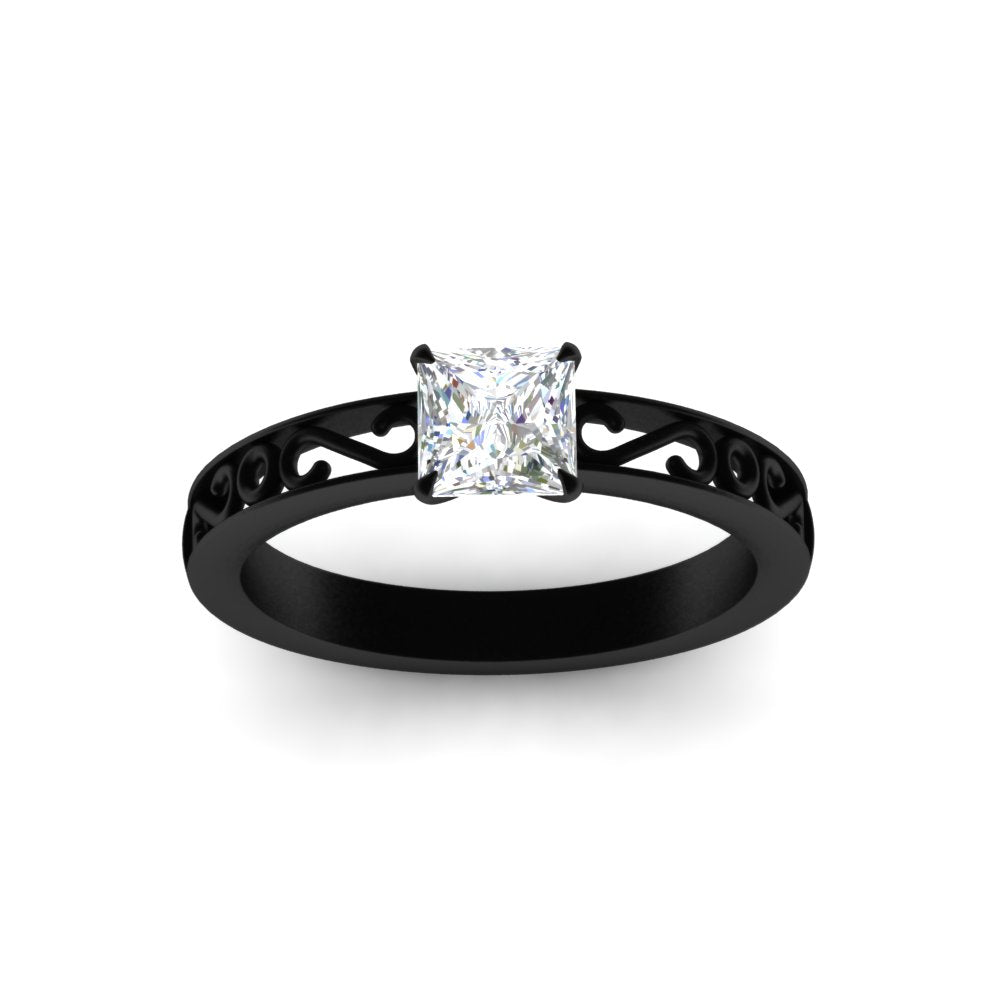 princess-cut-filigree-single-stone-engagement-ring-in-black-gold-FDENS3289PRRANGLE5-NL-BG.jpg?v=1763370606