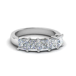 Load image into Gallery viewer, princess-cut-five-stone-wedding-anniversary-ring-in-white-gold-fd8008pr-2ct-fancy-1-nl-wg.jpg
