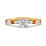 Load image into Gallery viewer, princess-cut-floating-marquise-accent-orange-sapphire-engagement-ring-in-yellow-gold-FDEWB9398PRRGSAOR-NL-YG?v=1756366419
