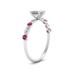 Load image into Gallery viewer, princess-cut-floating-marquise-accent-pink-sapphire-engagement-ring-in-white-gold-FDEWB9398PRRGSADRPIANGEL2-NL-WG?v=1756366419

