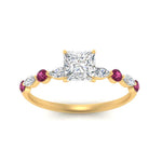 Load image into Gallery viewer, princess-cut-floating-marquise-accent-pink-sapphire-engagement-ring-in-yellow-gold-FDEWB9398PRRGSADRPIANGEL5-NL-YG?v=1756366419
