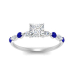 Load image into Gallery viewer, princess-cut-floating-marquise-accent-sapphire-engagement-ring-in-white-gold-FDEWB9398PRRGSABLANGEL5-NL-WG?v=1756366418
