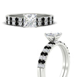 Load image into Gallery viewer, princess-cut-french-pave-black-diamond-wedding-ring-set-in-white-gold-FD11408PRGBLACKANGLE3-NL-WG_fd1ba19c-25ff-4080-a394-f600a44c3e46?v=1763104455
