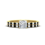 Load image into Gallery viewer, princess-cut-french-pave-black-diamond-wedding-ring-set-in-yellow-gold-FD11408PRGBLACK-NL-YG_6c2ccdc4-f756-4ab7-9117-b4ce5d4c540d?v=1763104455
