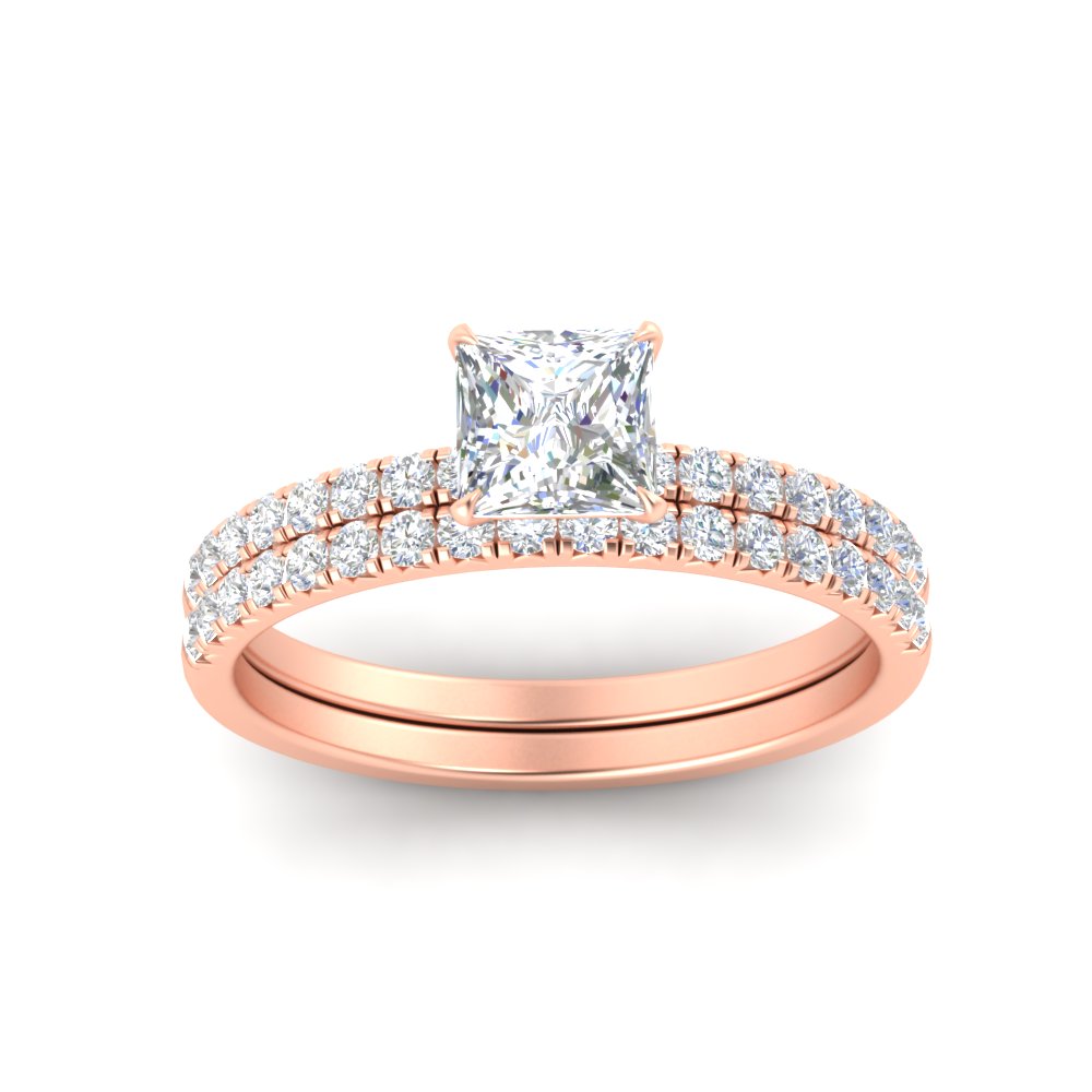 princess-cut-french-pave-diamond-wedding-ring-set-in-rose-gold-FD11408PRANGLE5-NL-RG?v=1763104308