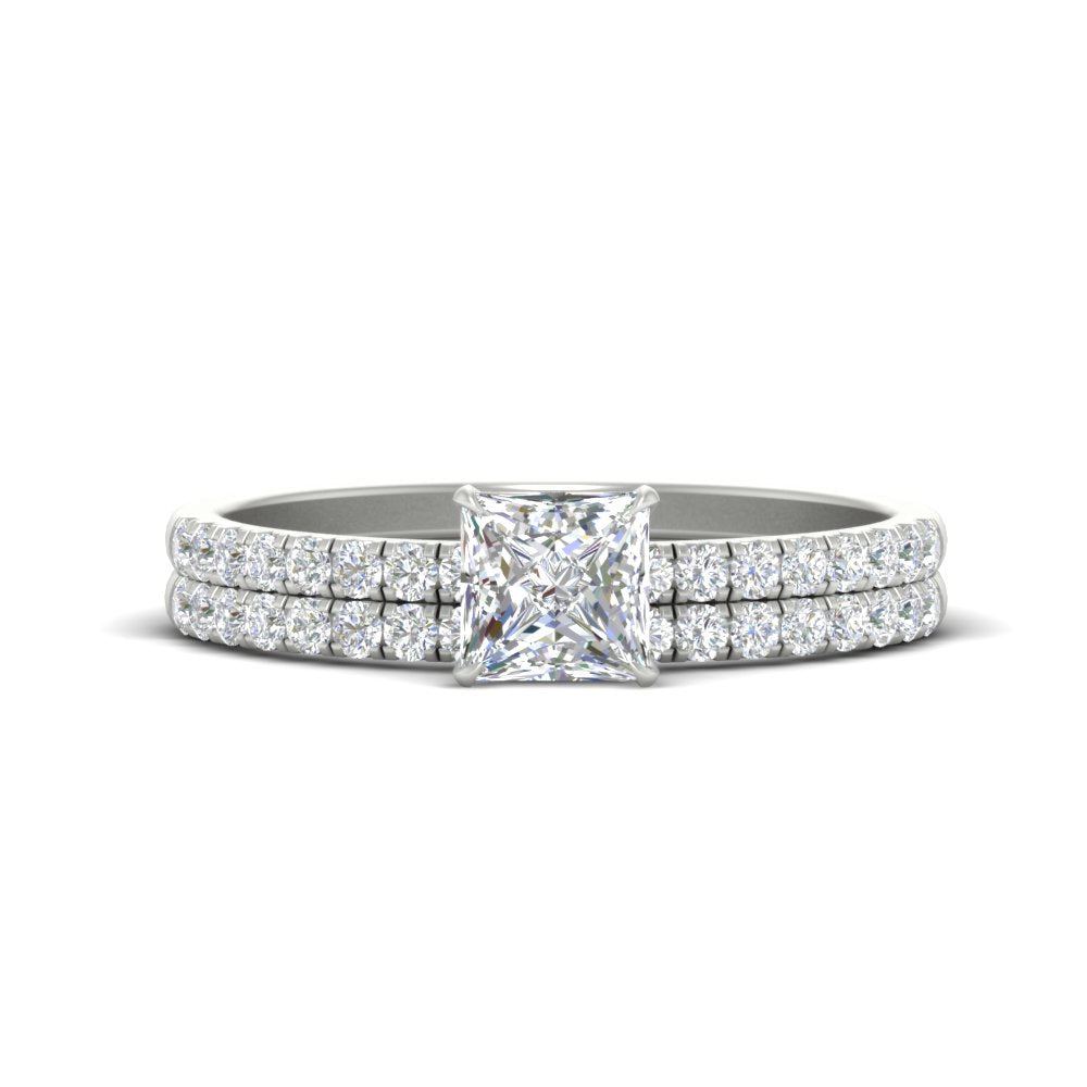 princess-cut-french-pave-diamond-wedding-ring-set-in-white-gold-FD11408PR-NL-WG?v=1763104308