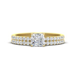 Load image into Gallery viewer, princess-cut-french-pave-diamond-wedding-ring-set-in-yellow-gold-FD11408PR-NL-YG_261758a2-0bde-4098-870f-d52d4b64c301?v=1763104455
