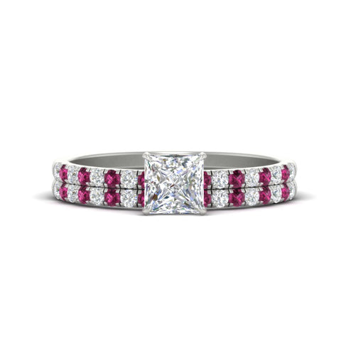 princess-cut-french-pave-pink-sapphire-wedding-ring-set-in-white-gold-FD11408PRGSADRPI-NL-WG?v=1763104308