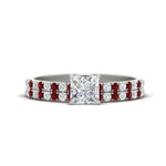 Load image into Gallery viewer, princess-cut-french-pave-ruby-wedding-ring-set-in-white-gold-FD11408PRGRUDR-NL-WG?v=1763104308