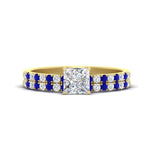 Load image into Gallery viewer, princess-cut-french-pave-sapphire-wedding-ring-set-in-yellow-gold-FD11408PRGSABL-NL-YG_79d1700c-e558-4ded-ab78-248480804498?v=1763104454
