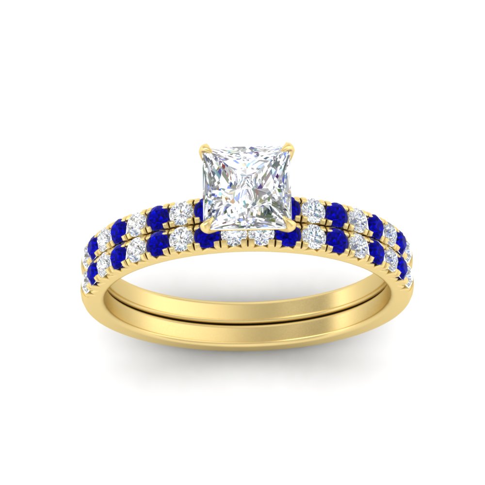 princess-cut-french-pave-sapphire-wedding-ring-set-in-yellow-gold-FD11408PRGSABLANGLE5-NL-YG?v=1763104308