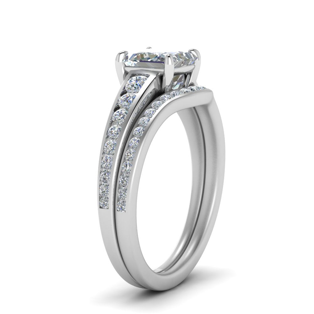 princess-cut-graduated-channel-diamond-wedding-set-in-FD122866PR-NL-WG