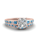 Load image into Gallery viewer, princess-cut-graduated-channel-diamond-wedding-set-with-blue-topaz-in-FD122866PRGICBLTO-NL-RG
