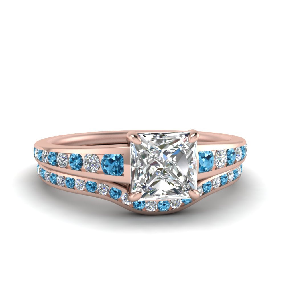 princess-cut-graduated-channel-diamond-wedding-set-with-blue-topaz-in-FD122866PRGICBLTO-NL-RG