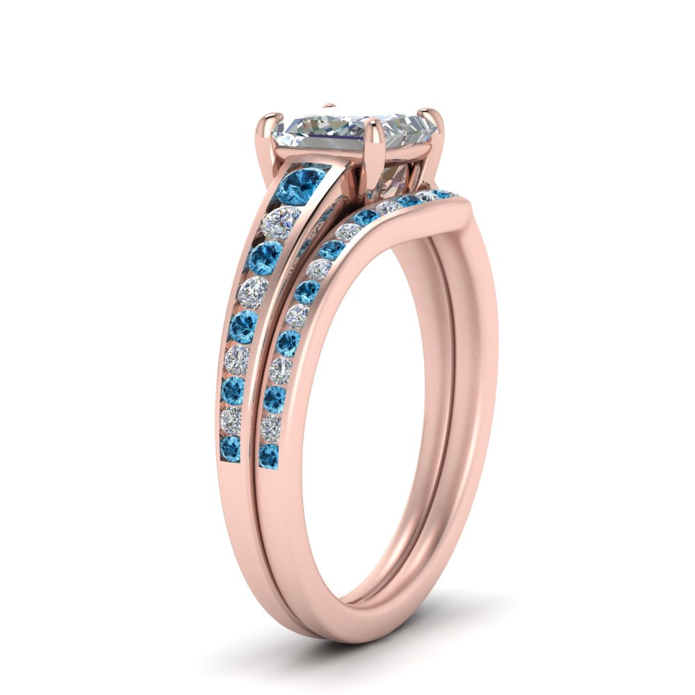 princess-cut-graduated-channel-diamond-wedding-set-with-blue-topaz-in-FD122866PRGICBLTO-NL-RG