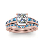 Load image into Gallery viewer, princess-cut-graduated-channel-diamond-wedding-set-with-blue-topaz-in-FD122866PRGICBLTO-NL-RG
