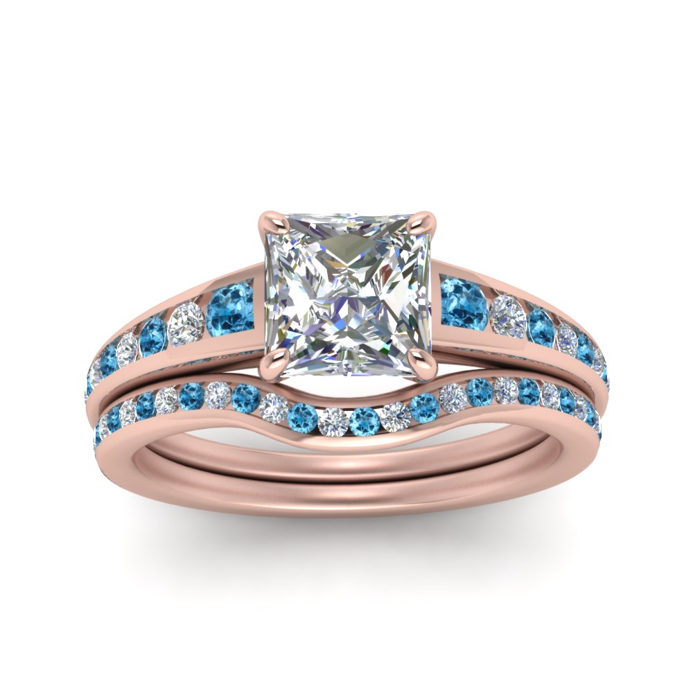 princess-cut-graduated-channel-diamond-wedding-set-with-blue-topaz-in-FD122866PRGICBLTO-NL-RG