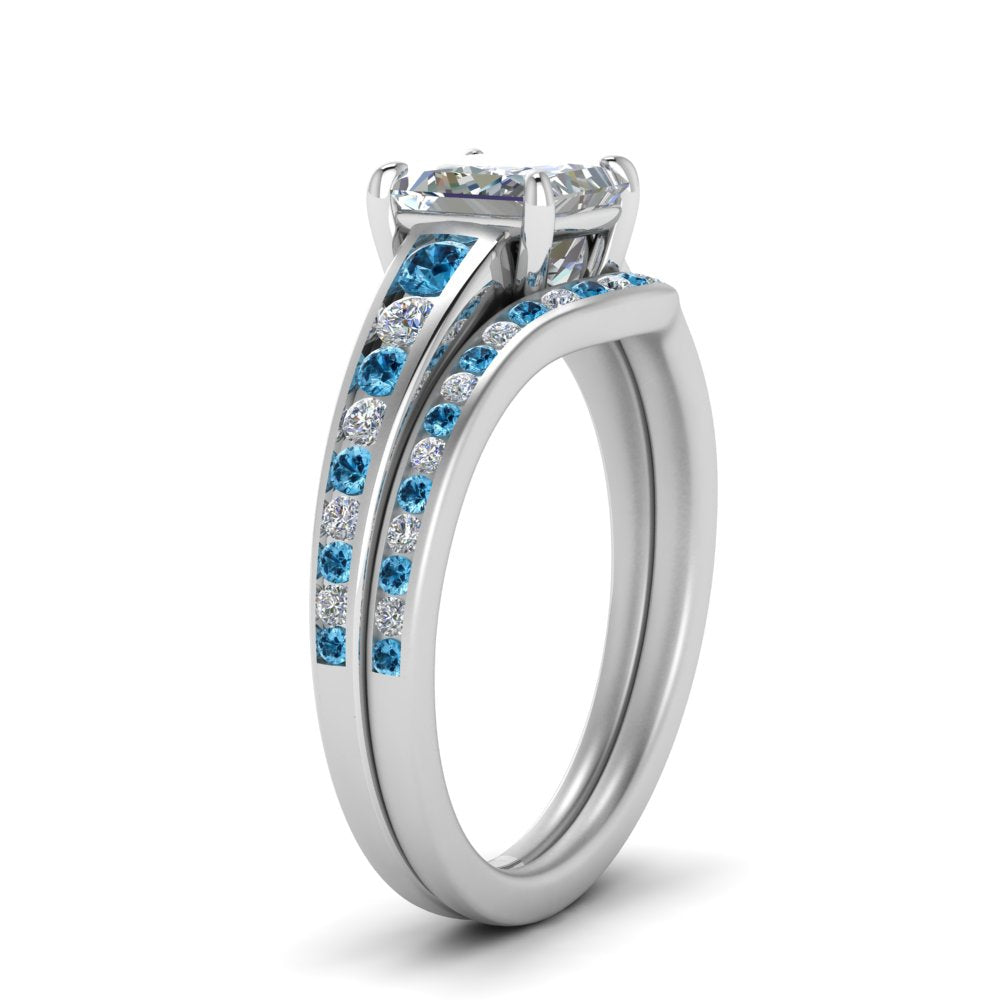 princess-cut-graduated-channel-diamond-wedding-set-with-blue-topaz-in-FD122866PRGICBLTO-NL-WG