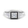 Load image into Gallery viewer, princess-cut-halo-cluster-accent-black-diamond-engagement-ring-in-white-gold-FD10512PRRGBLACK-NL-WG_732d8961-bc5f-44f5-9362-ed0f145ba6d3.jpg?v=1770117387