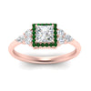 Load image into Gallery viewer, princess-cut-halo-cluster-accent-emerald-engagement-ring-in-rose-gold-FD10512PRRGEMGRANGLE5-NL-RG_b39f6232-4783-4940-8c54-a5c39ef8af52.jpg?v=1770117387