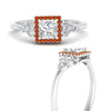 Load image into Gallery viewer, princess-cut-halo-cluster-accent-orange-sapphire-engagement-ring-in-white-gold-FD10512PRRGSAORANGLE3-NL-WG_ad9b1748-1144-4576-8409-a7c1d0f89c81.jpg?v=1770117386