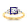 Load image into Gallery viewer, princess-cut-halo-cluster-accent-sapphire-engagement-ring-in-yellow-gold-FD10512PRRGSABLANGLE5-NL-YG_c689bcef-9284-4d44-bb9a-4d7586ba4860.jpg?v=1770117387