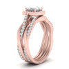 Load image into Gallery viewer, princess-cut-halo-diamond-infinity-bridal-set-in-rose-gold-FD9212PR-NL-RG-B2.jpg