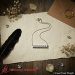 Load image into Gallery viewer, princess-cut-horizontal-bar-pendant-in-14k-white-gold-fdpd8420-1
