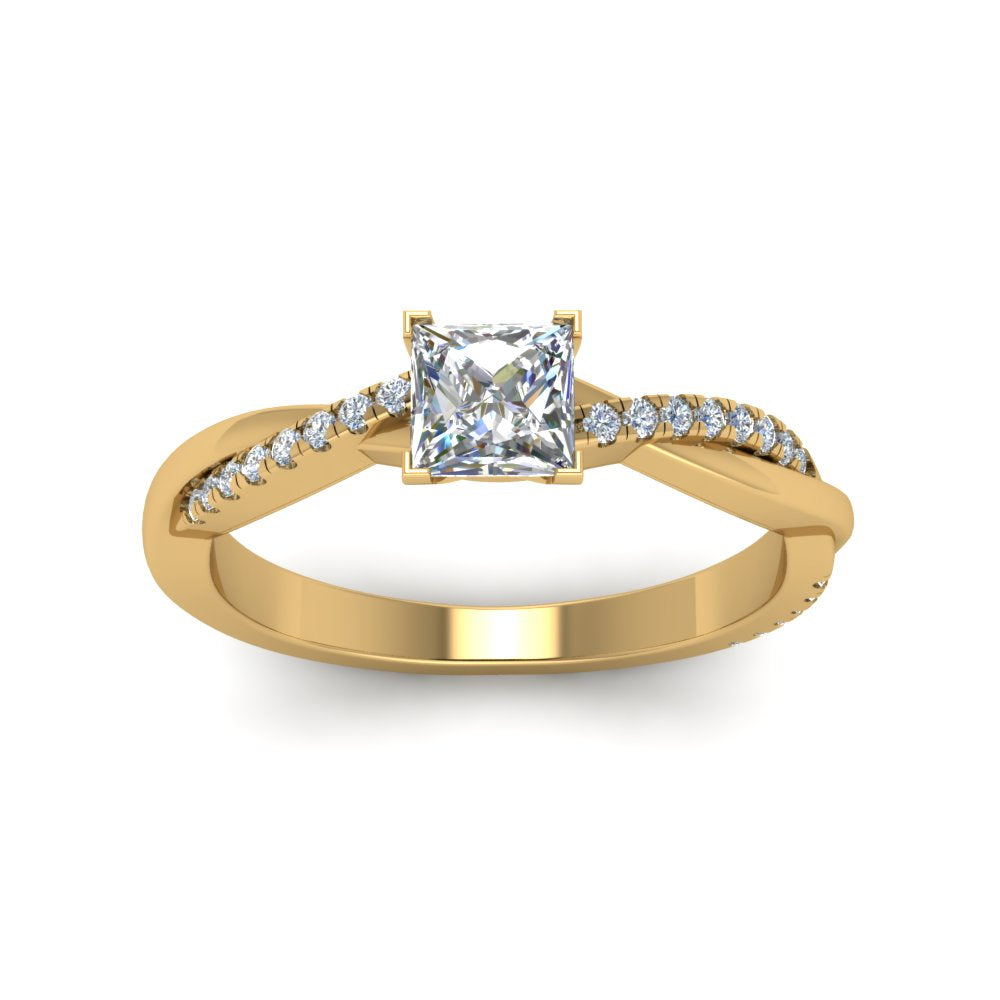 princess-cut-infinity-twist-diamond-engagement-ring-in-yellow-gold-FD8253PRRHAND-NL-YG