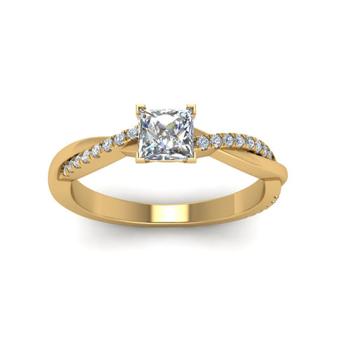 princess-cut-infinity-twist-diamond-engagement-ring-in-yellow-gold-FD8253PRRHAND-NL-YG