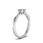 Load image into Gallery viewer, princess-cut-infinity-twist-diamond-engagement-ring-in-white-gold-FD8253PRRHAND-NL-WG
