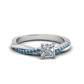 Thumbnail 51 - princess-cut-infinity-twist-diamond-engagement-ring-with-ice-blue-topaz-in-14K-white-gold-FD8253PRRGICBLTO-NL-WG