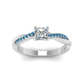 Thumbnail 52 - princess-cut-infinity-twist-diamond-engagement-ring-with-ice-blue-topaz-in-14K-white-gold-FD8253PRRGICBLTO-NL-WG
